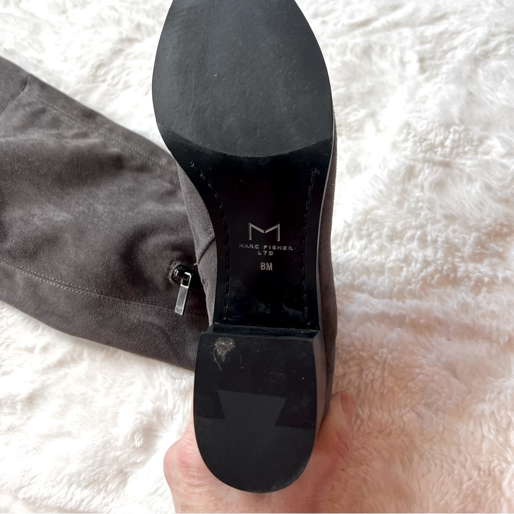 Marc Fisher over the knee suede boots. Super comfy size 8